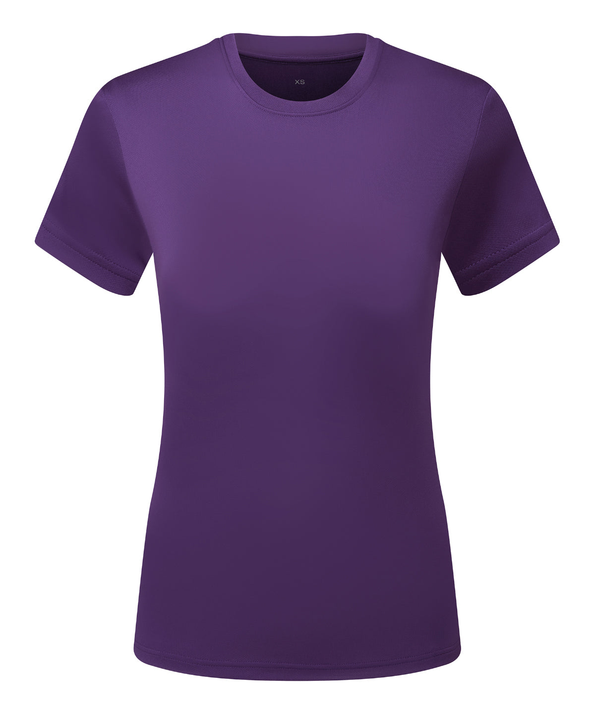 Womens TriDri® cationic recycled textured tee | bright purple
