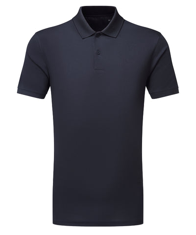 TriDri® Cationic recycled textured polo | french navy