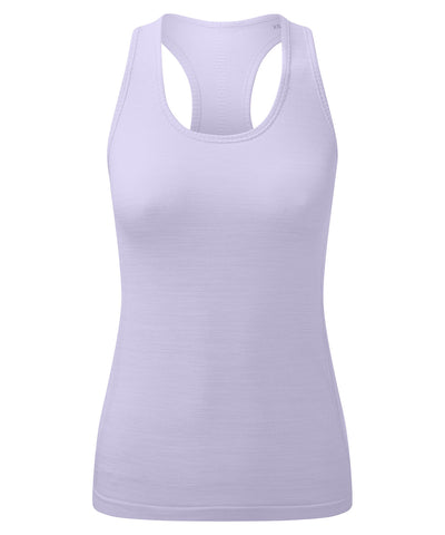 Womens TriDri® recycled seamless 3D fit multi-sport flex vest | lilac melange