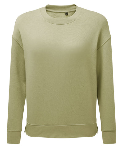 Womens TriDri® Recycled Chill Zip Sweatshirt | sage green