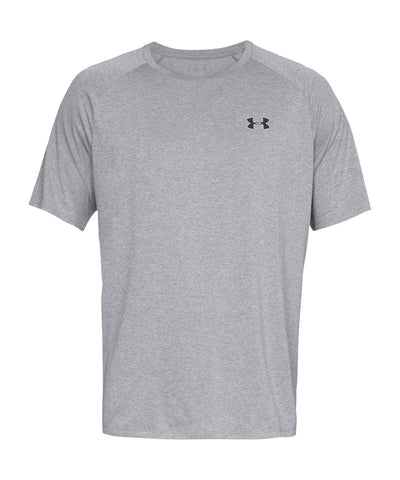 Tech short sleeve | steel light heather/black