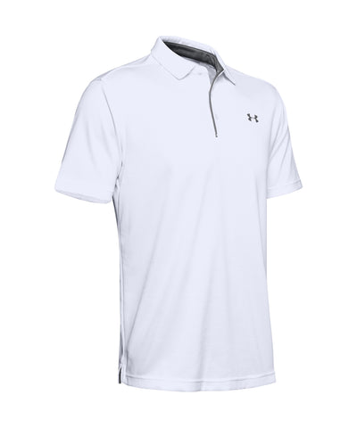 UA Tech polo | white/graphite