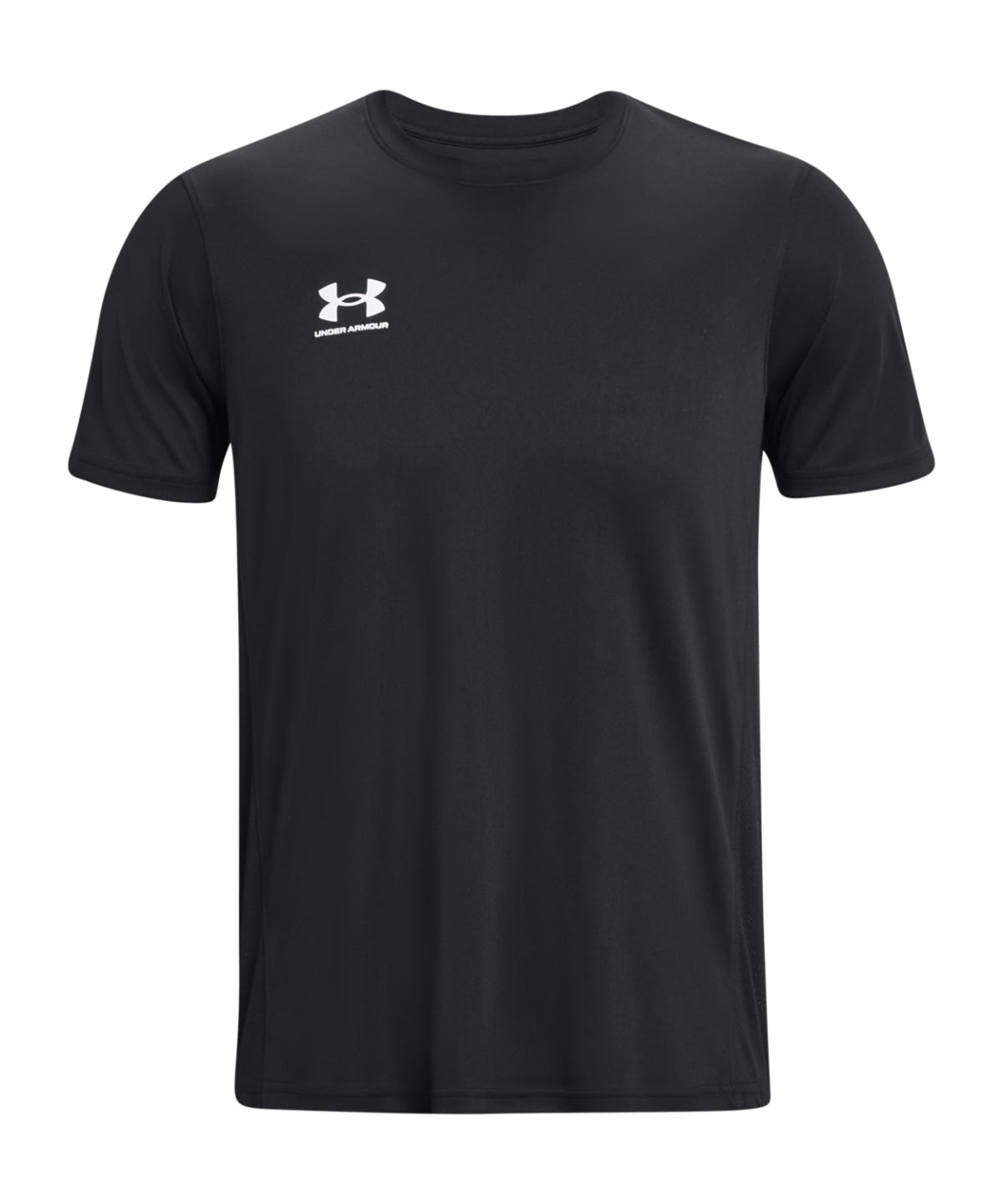 Mens UA Challenger Training Short Sleeve | black/white