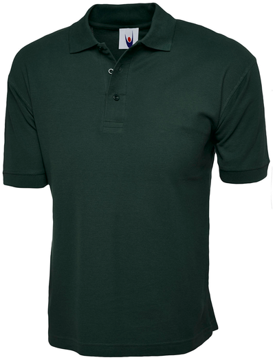 Classic Cotton Poloshirt | Bottle Green