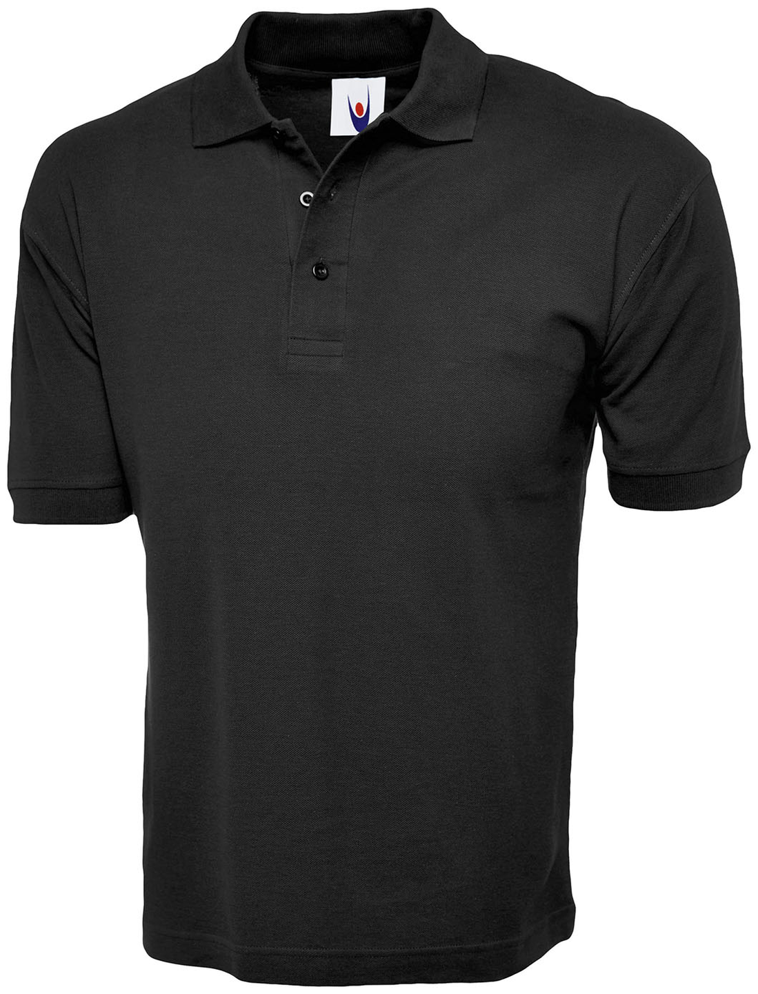 Classic Cotton Poloshirt | Black