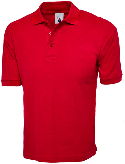 Classic Cotton Poloshirt | Red