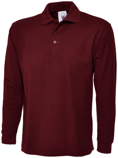 Longsleeve Classic Poloshirt | Maroon