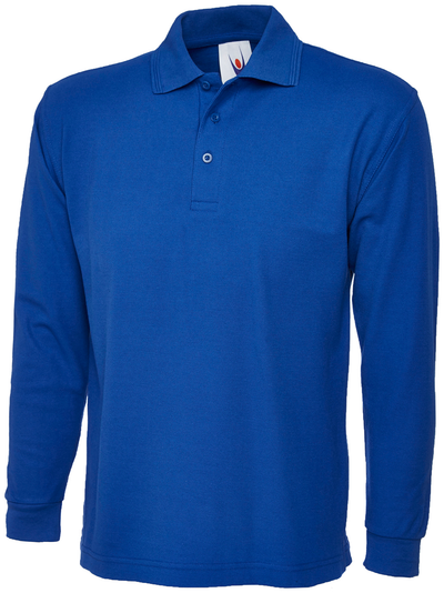 Longsleeve Classic Poloshirt | Royal