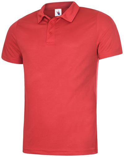 Mens Ultra Cool Poloshirt | Red