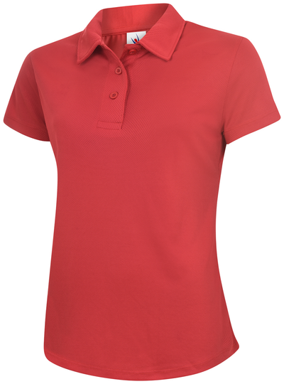 Ladies Ultra Cool Poloshirt | Red