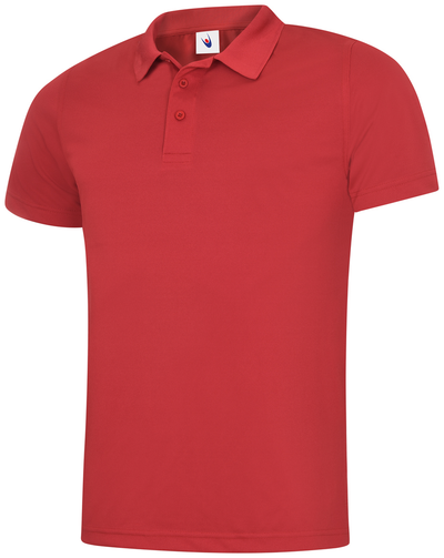 Mens Ultra Cool Workwear Poloshirt | Red
