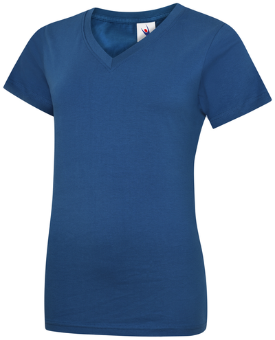 Ladies Classic V-Neck T-Shirt | Royal