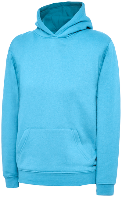Childrens Classic Hooded Sweatshirt | Sky
