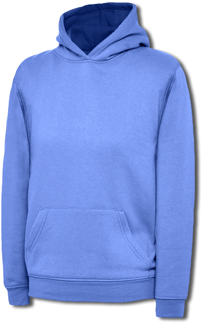 Childrens Classic Hooded Sweatshirt | Violet