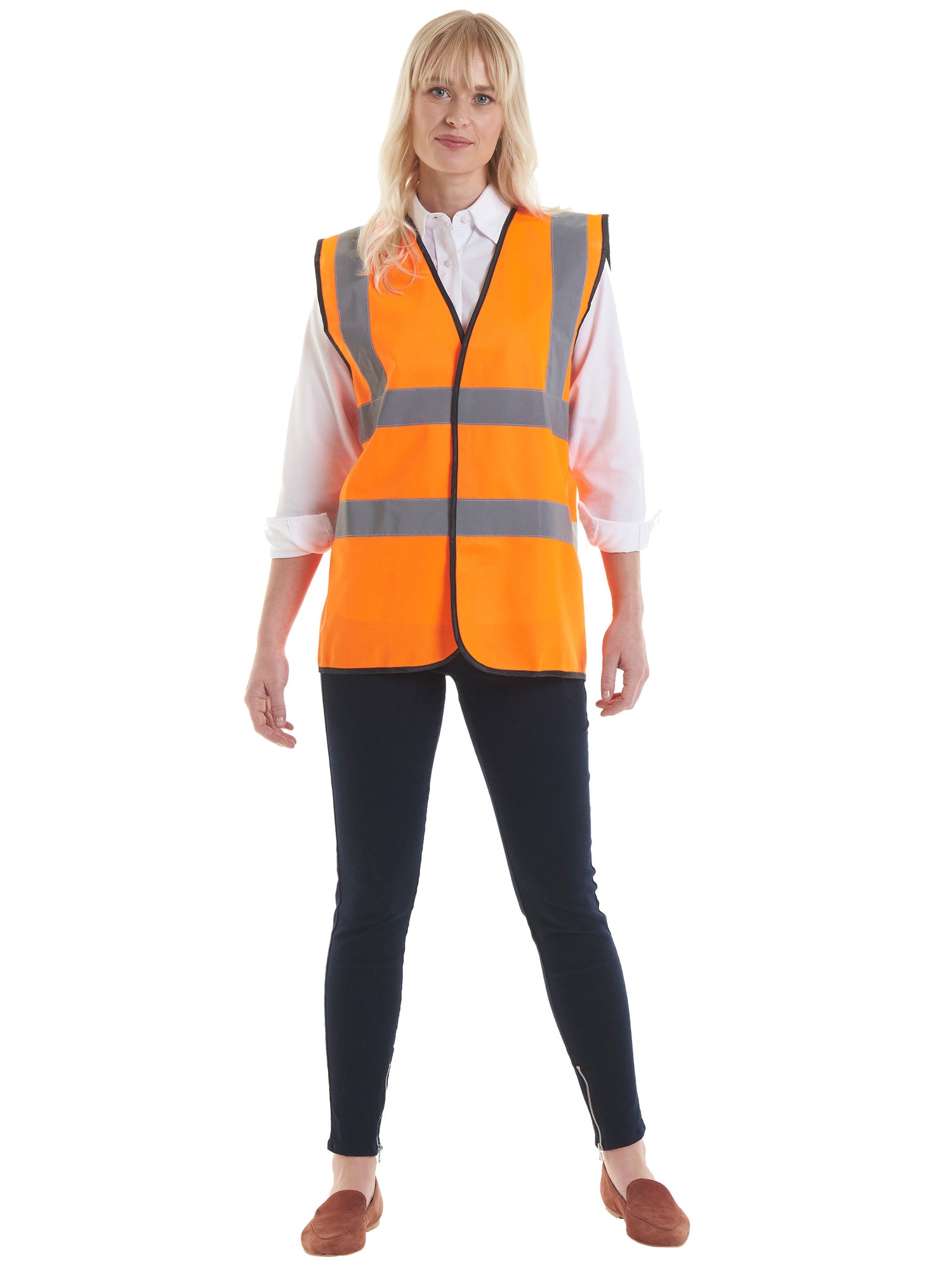 Hi Vis Safety Waistcoat | Orange