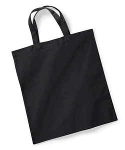 Bag for life - short handles | black