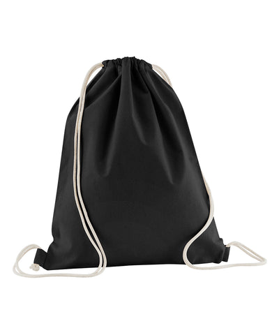 Organic cotton InCo gym sac | black