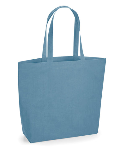 Organic natural dyed maxi bag for life | indigo blue