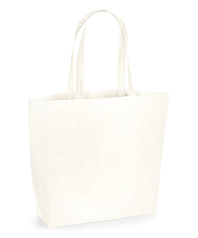 Organic natural dyed maxi bag for life | sea salt