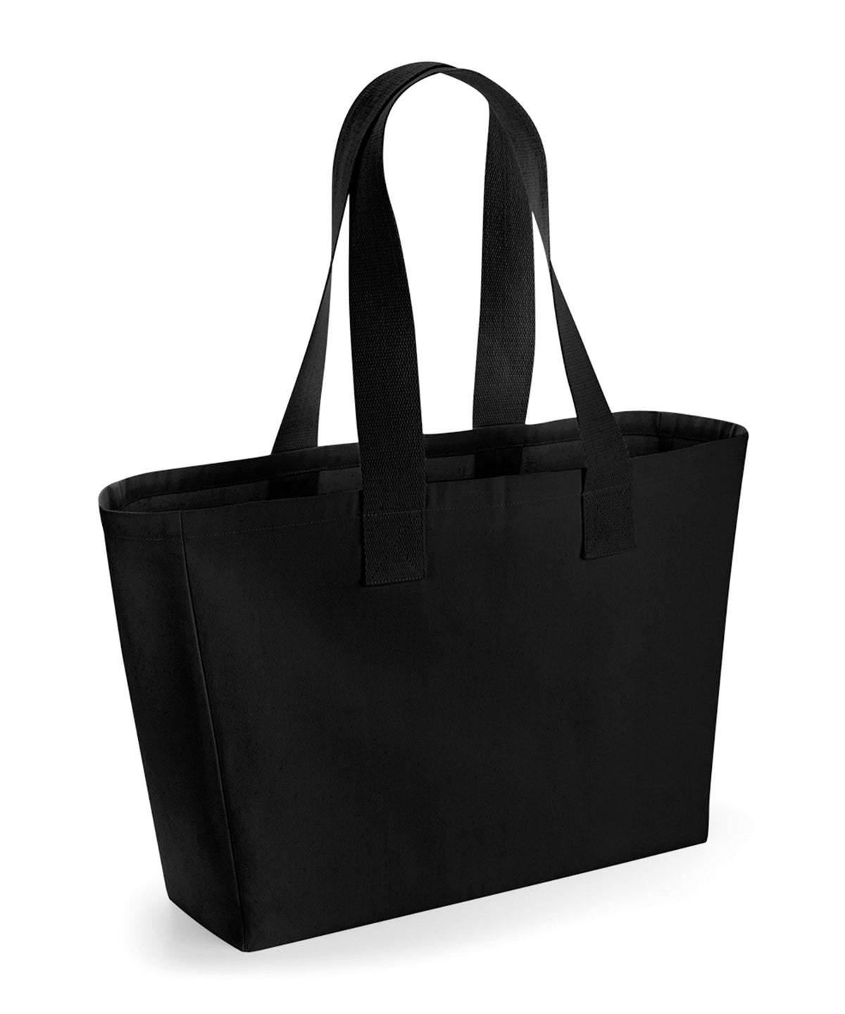 Everyday canvas tote | black