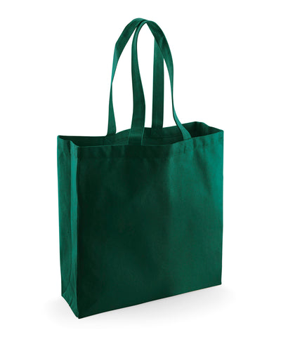 Fairtrade cotton classic shopper | bottle green