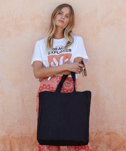 Fairtrade cotton classic shopper | black