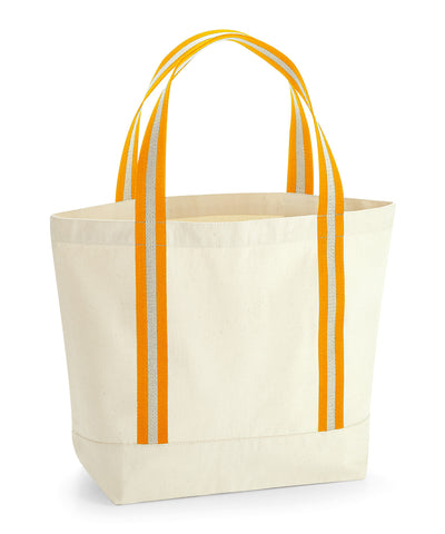 EarthAware® organic boat bag | natural/amber