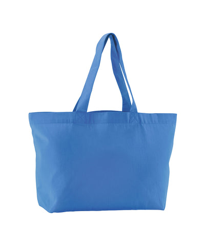 EarthAware® organic twill shopper | cornflower blue