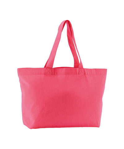 EarthAware® organic twill shopper | raspberry pink
