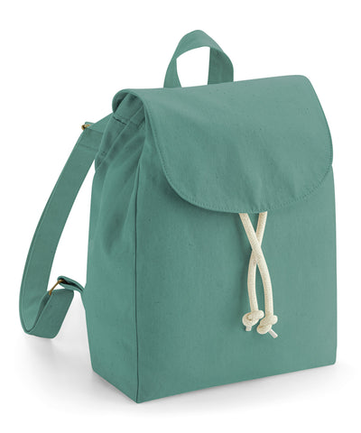 EarthAware® organic mini rucksack | sage green