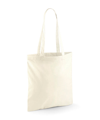 Recycled cotton tote | natural
