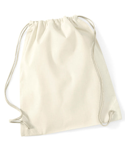 Recycled cotton gymsac | natural