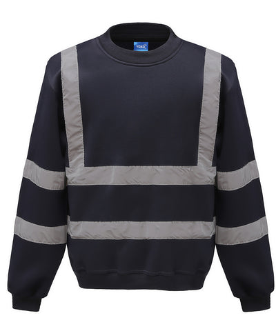 Hi-vis sweatshirt (HVJ510) | navy