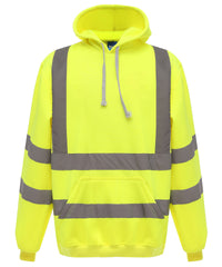 Hi-vis pull-over hoodie (HVK05) | yellow