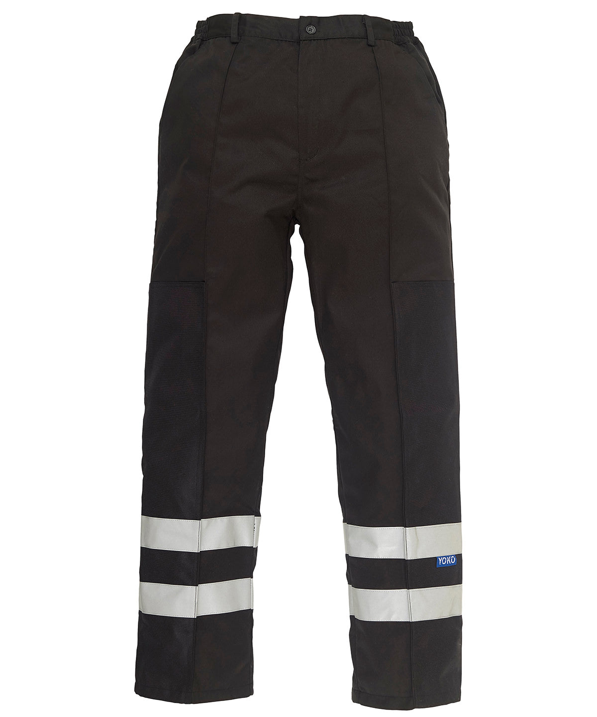 Reflective polycotton ballistic trousers (BS015T) | black