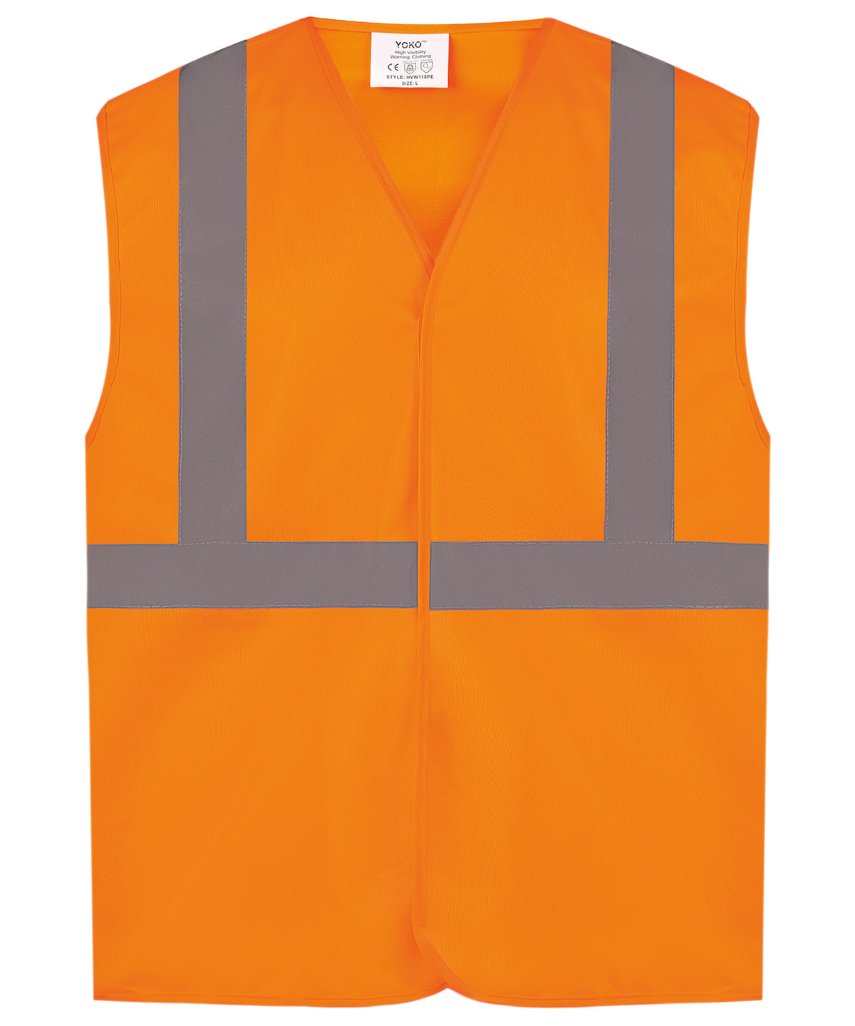 Hi-vis railway waistcoat class 2 (HVW118PE) | orange