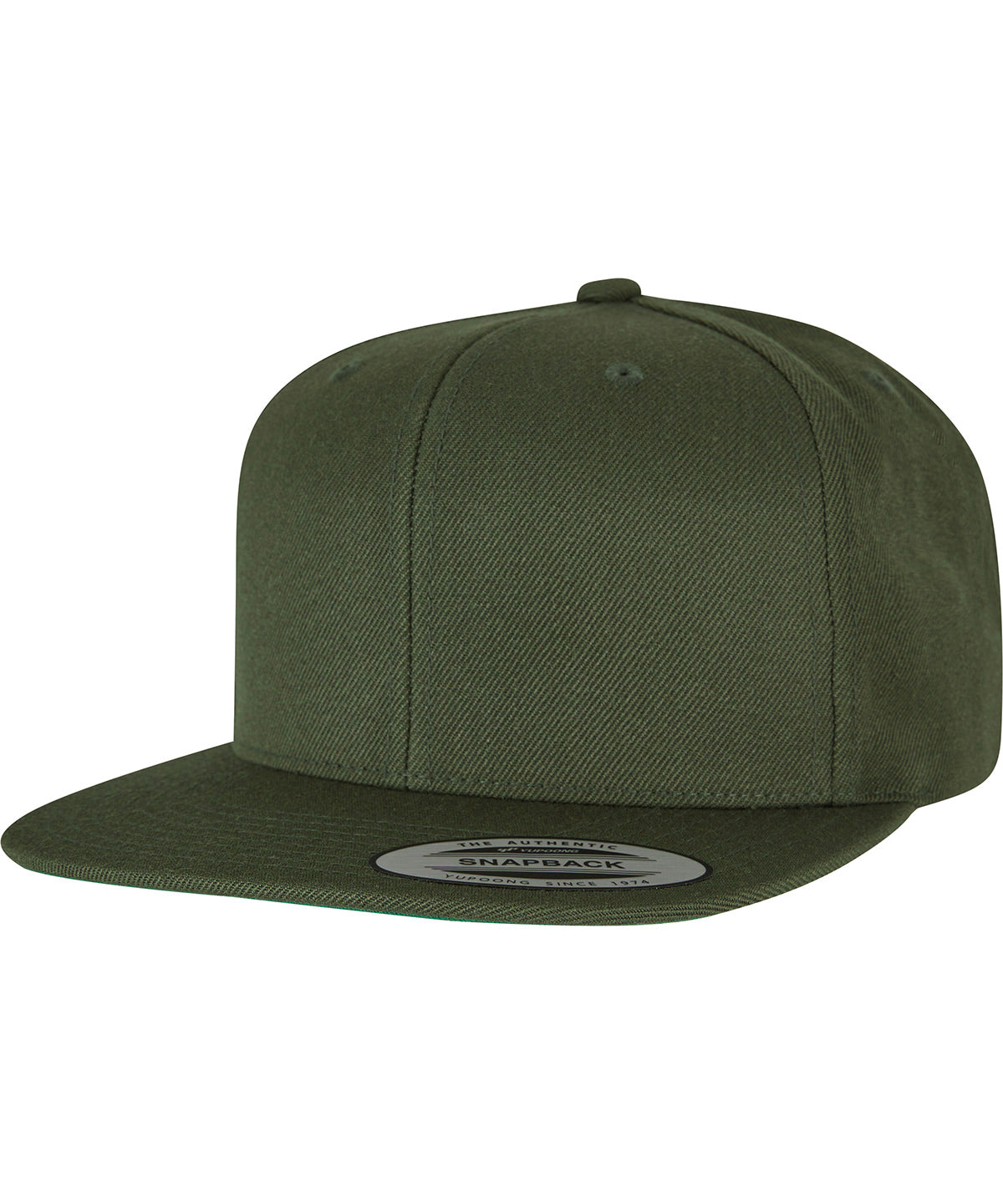 The classic snapback (6089M) | deep olive
