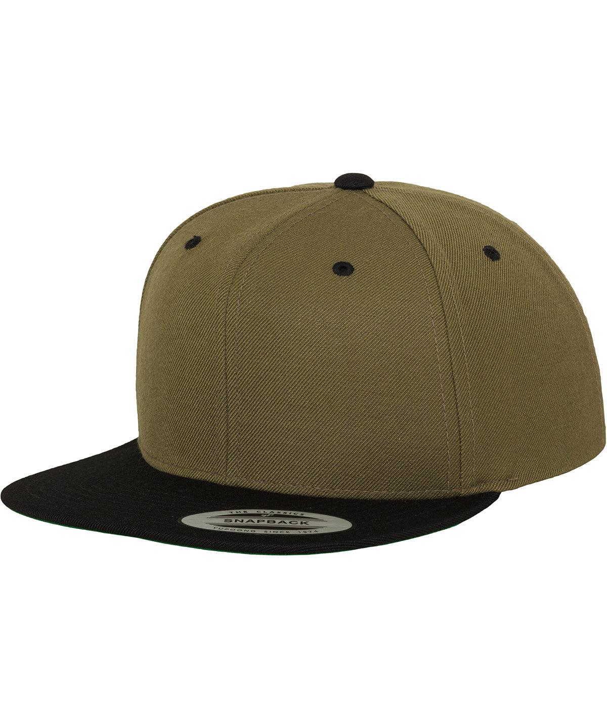 The classic snapback 2-tone  (6089MT) | olive/black
