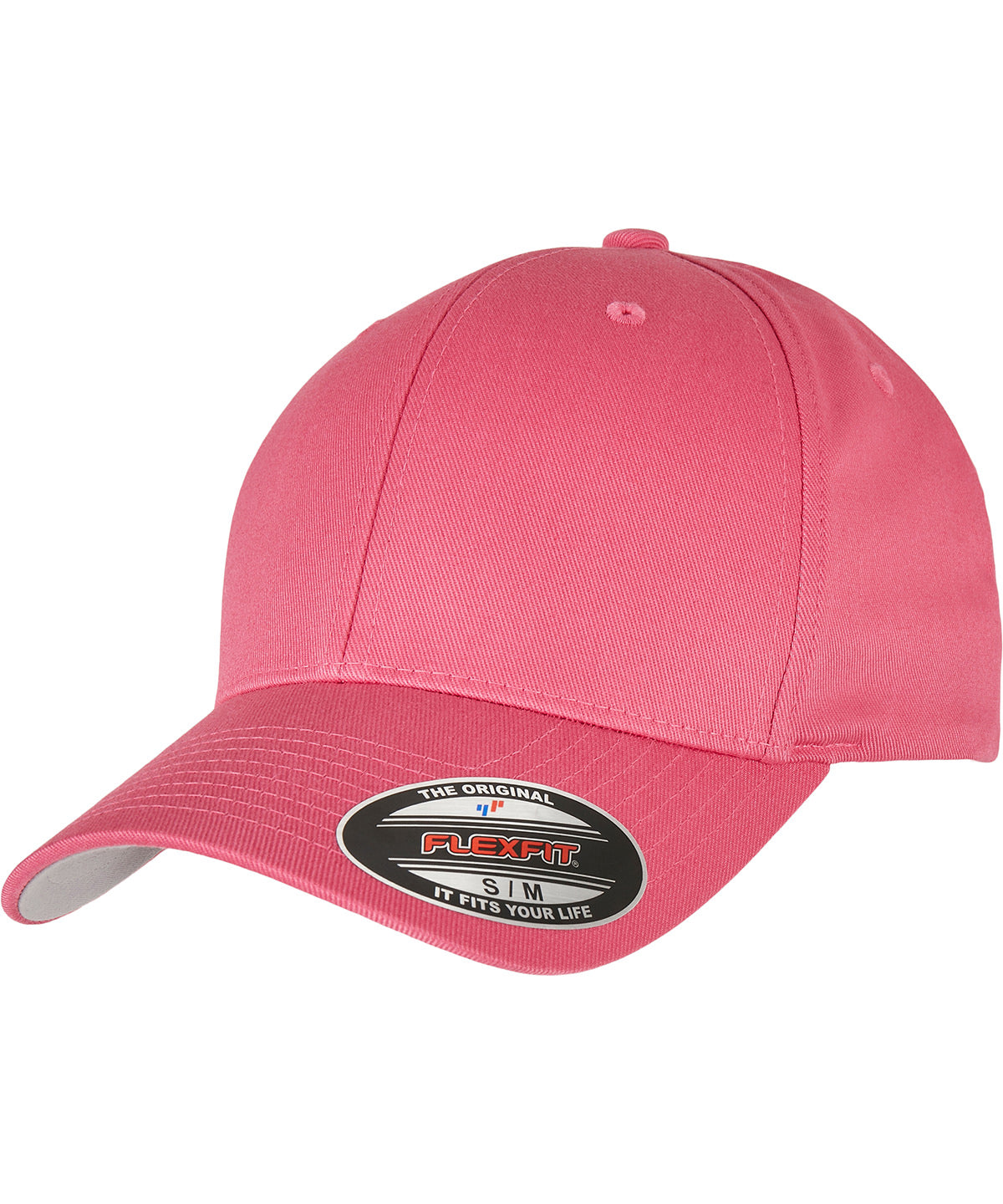 Flexfit fitted baseball cap (6277) | dark pink