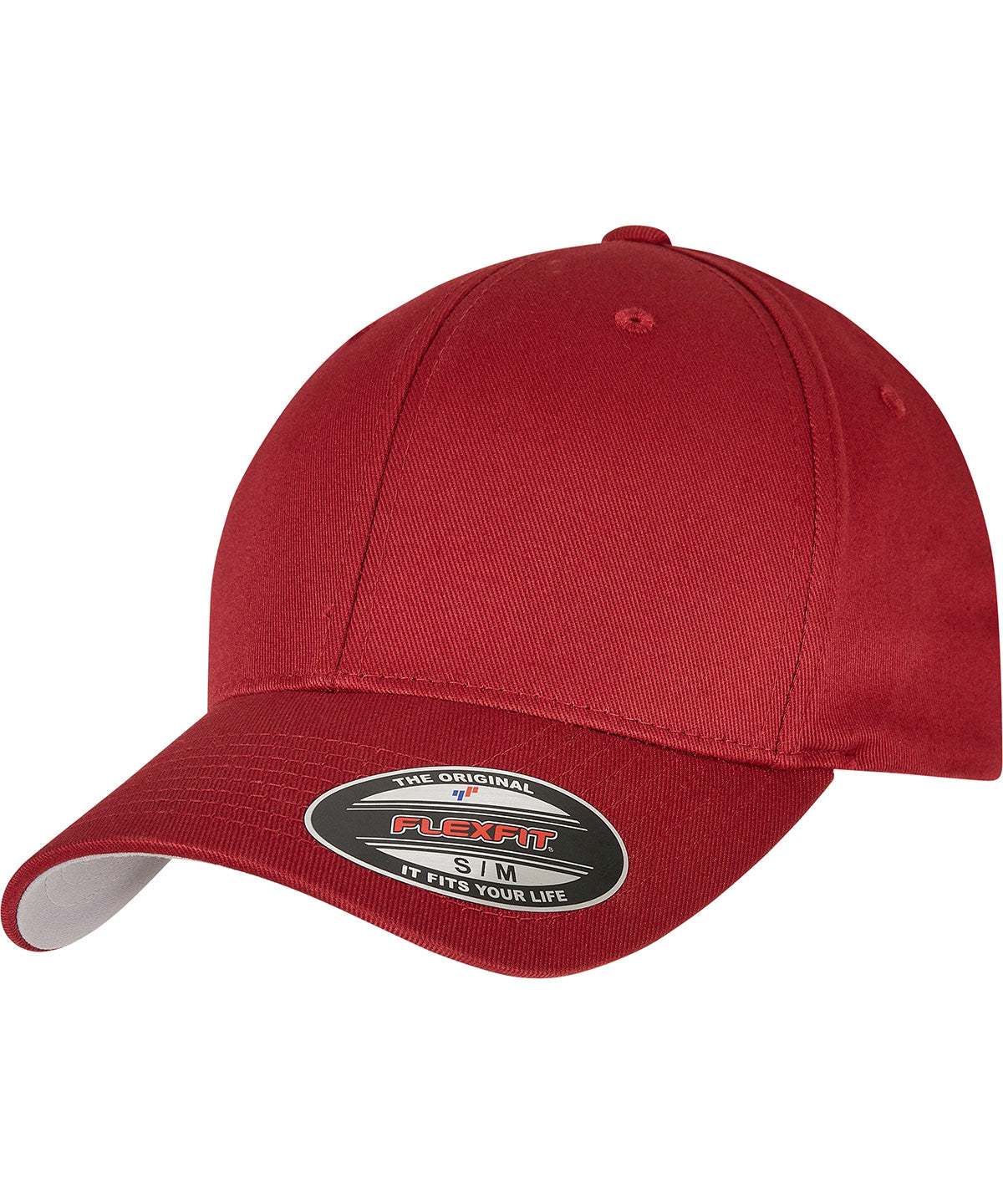 Flexfit fitted baseball cap (6277) | rose brown