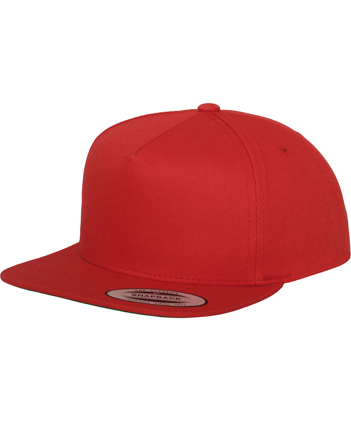Classic 5-panel snapback (6007) | red
