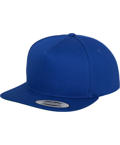Classic 5-panel snapback (6007) | royal