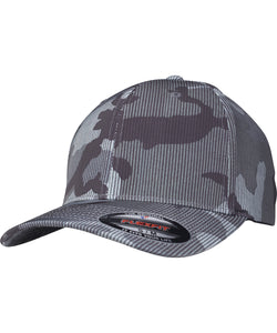 Flexfit camo stripe cap (6277CS) | dark camo