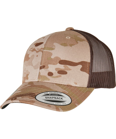 Retro trucker Multicam® (6606MC) | arid/brown