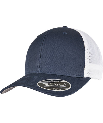 110 mesh 2-tone cap (110MT) | navy/white