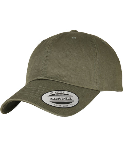 Eco-wash dad cap (6245EC) | olive night