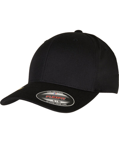 Flexfit recycled polyester cap | black