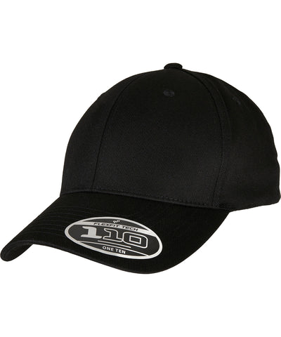 Flexfit 110 curved visor snapback | black