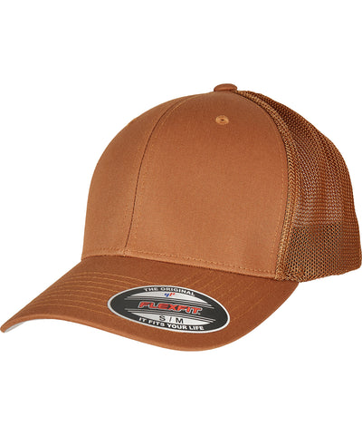 Flexfit mesh trucker | caramel