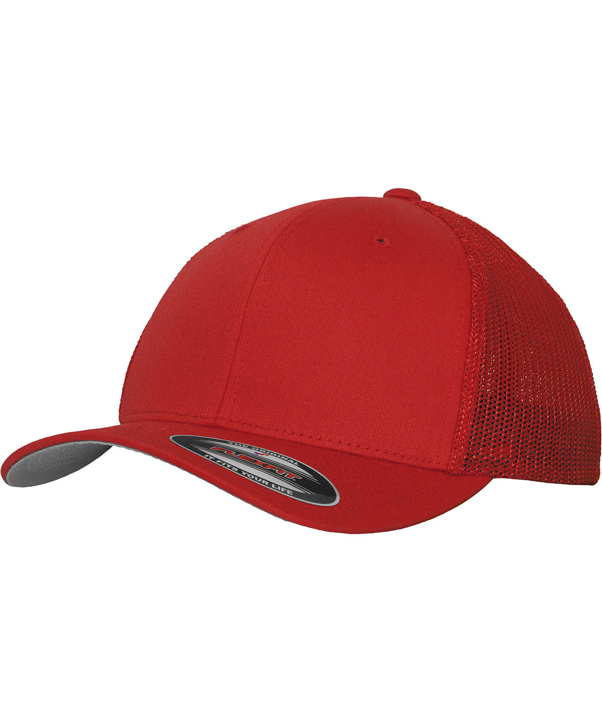 Flexfit mesh trucker | red